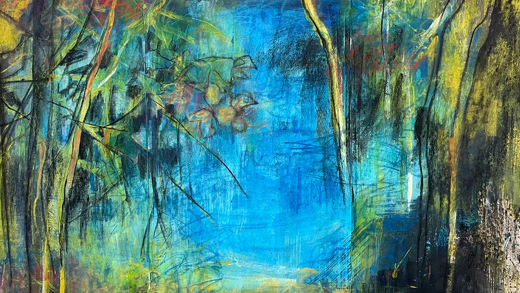 An art piece created by Margaret Carslaw as part of the Formation exhibition