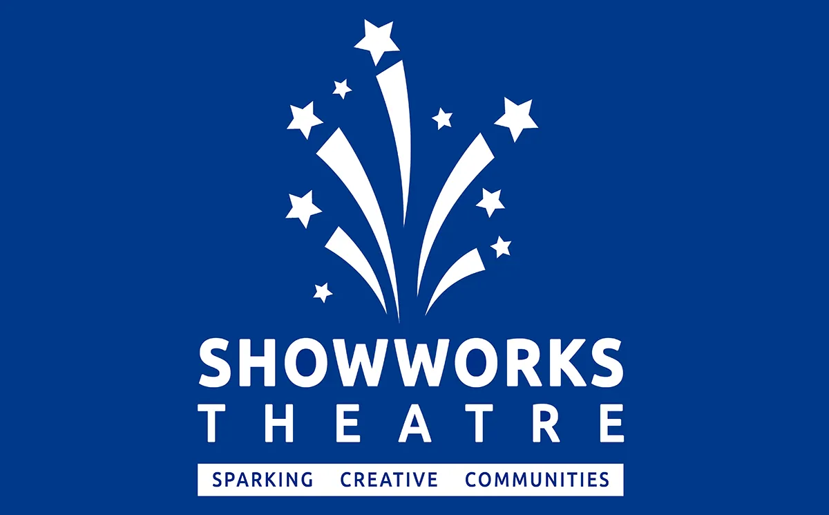 ShowWorks Theatre logo, sparking creative communities